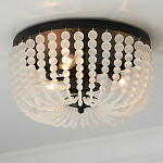 Потолочный светильник круглый с стеклянными бусинами Uniformity варинант исполнения - 2 | Loft Concept в Рязани