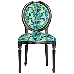 Стул из натурального бука Ikat Pattern бирюзовый варинант исполнения - 1 | Loft Concept в Рязани