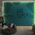 Барельеф OWLS варинант исполнения - 3 | Loft Concept в Рязани