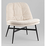 Кресло лаунж Tail молочный варинант исполнения - 1 | Loft Concept в Рязани