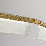 Светодиодная люстра с рельефным стеклом ICE GLASS 70 варинант исполнения - 5 | Loft Concept в Рязани