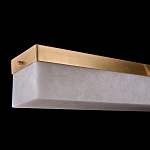 Подвесной светильник линейный из натурального камня Perfection of Geometry варинант исполнения - 3 | Loft Concept в Рязани