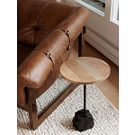 Двухместный диван Duncan винтажная коричневая кожа варинант исполнения - 7 | Loft Concept в Рязани