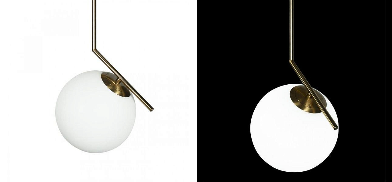 Светильник подвесной Flos IC Lighting Gold Pendant Lamp Светильник подвесной Flos IC Lighting Gold Pendant Lamp - Loft-Concept в Рязани