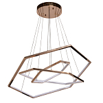 Люстра с 3-мя подвесами в виде шестиугольников Hexagon Horizontal варинант исполнения - 2 | Loft Concept в Рязани