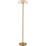 Торшер Blanton Amber Glass Brass Floor Lamp 30 варинант исполнения - 1 | Loft Concept в Рязани