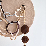 Круглое Дизайнерское Панно Дюна Round Panel Dune варинант исполнения - 1 | Loft Concept в Рязани