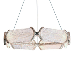 Люстра кольцевая с текстурным природным рисунком IceFlame варинант исполнения - 9 | Loft Concept в Рязани