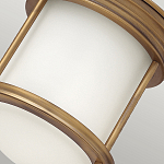 Потолочный светильник для ванных комнат с цилиндрическим стеклянным плафоном и одной лампой Hinkley варинант исполнения - 12 | Loft Concept в Рязани