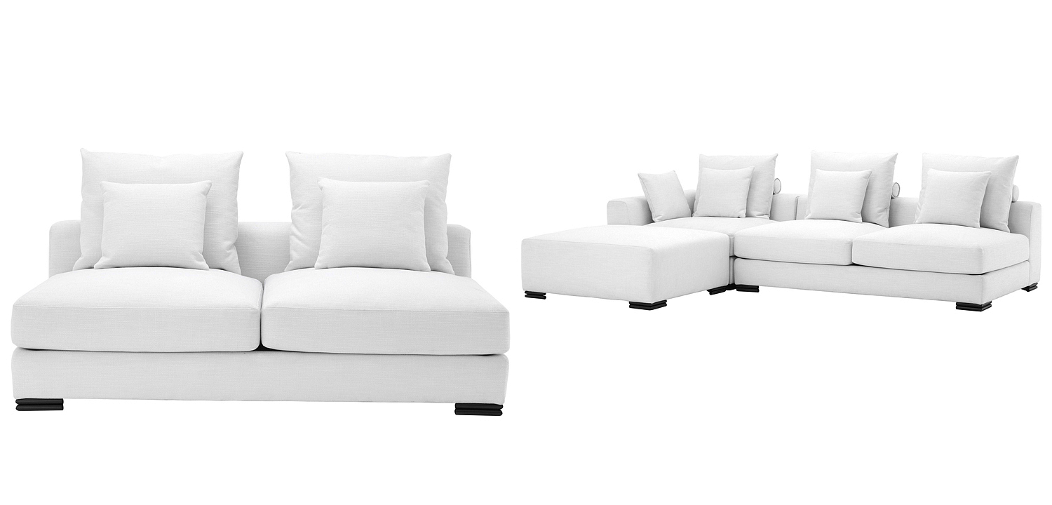 Диван Eichholtz Sofa Clifford 2-Seater white Диван Eichholtz Sofa Clifford 2-Seater white - Loft-Concept в Рязани