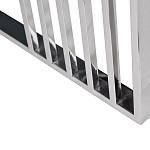 Столик журнальный с черной стеклянной столешницей Embodiment of Contemporary Art  варинант исполнения - 3 | Loft Concept в Рязани