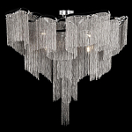 Люстра потолочная с металлическими цепочками Диаметр 99 см Atlantis Chain варинант исполнения - 1 | Loft Concept в Рязани