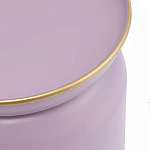 Журнальный столик круглый сиреневого цвета Noticeable Element варинант исполнения - 3 | Loft Concept в Рязани