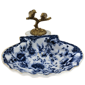 Мыльница Blue and Bronze Birds