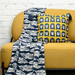 Чехол на подушку с двусторонним принтом и кисточками Ophelia Grove варинант исполнения - 5 | Loft Concept в Рязани