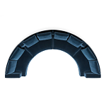 Дизайнерский модульный диван AUGUSTO Sofa варинант исполнения - 5 | Loft Concept в Рязани