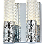 Бра с двумя плафонами Dew Drops Tube Duo Chrome Wall Lamp варинант исполнения - 2 | Loft Concept в Рязани