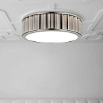 Потолочный светильник с гофрированным абажуром цвета графит Millennium варинант исполнения - 2 | Loft Concept в Рязани