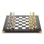Шахматы Ренессанс с доской из натурального мрамора Decorative Thematic Chess варинант исполнения - 1 | Loft Concept в Рязани