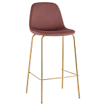Барный стул на золотистых ножках VENDRAMIN Pink варинант исполнения - 1 | Loft Concept в Рязани