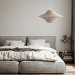 Подвесной вязаный бежевый светильник «Звезда Востока 01» варинант исполнения - 3 | Loft Concept в Рязани