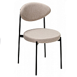 Стул металлический с мягкой спинкой и сиденьем Alfie Chair варинант исполнения - 4 | Loft Concept в Рязани