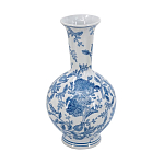 Ваза фарфоровая с синими цветочными мотивами Independence варинант исполнения - 1 | Loft Concept в Рязани