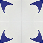 Дизайнерская плитка с узором Комета 2 варинант исполнения - 1 | Loft Concept в Рязани