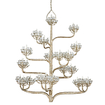 Люстра в виде растения Silver Flower Glade варинант исполнения - 3 | Loft Concept в Рязани
