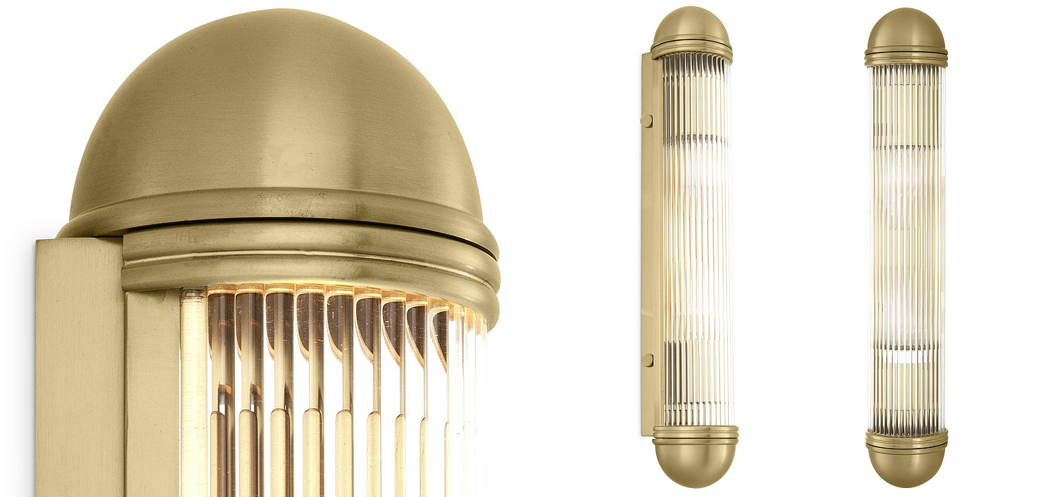Бра Eichholtz Wall Lamp Auburn Brass Бра Eichholtz Wall Lamp Auburn Brass - Loft-Concept в Рязани