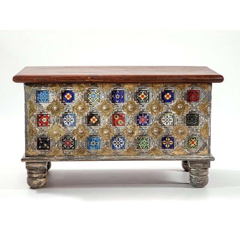 Сундук Multi-colored Inlay Мульти в Рязани | Loft Concept 