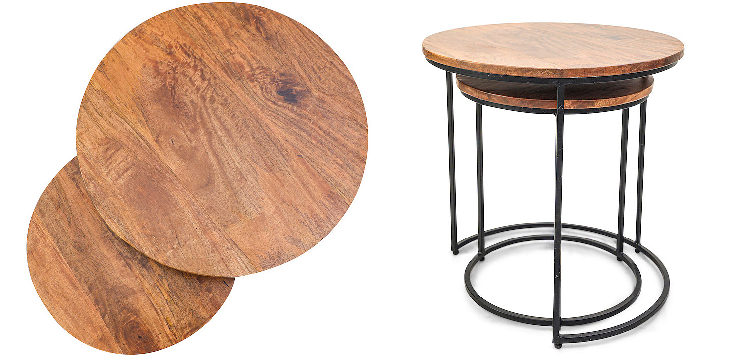 Комплект приставных столов Stafford Table darker Комплект приставных столов Stafford Table darker - Loft-Concept в Рязани