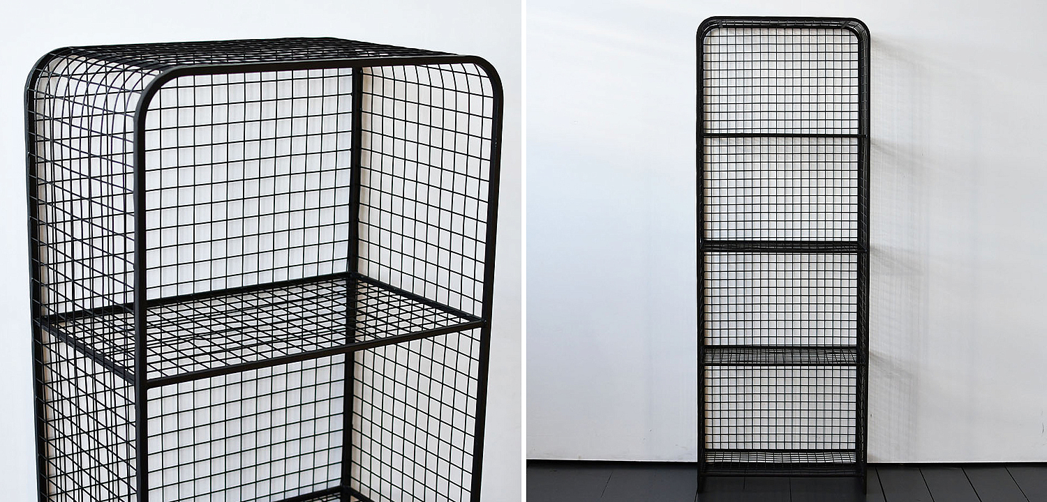 Стеллаж Knott Industrial Metal Rust Rack Стеллаж Knott Industrial Metal Rust Rack - Loft-Concept в Рязани