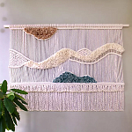 Панно-макраме «JUPITER» варинант исполнения - 1 | Loft Concept в Рязани