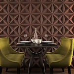 Гипсовая 3D Панель M-11 варинант исполнения - 1 | Loft Concept в Рязани