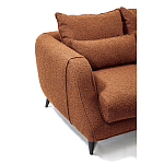 Диван в гостиную Portree Sofa Терракотовый букле варинант исполнения - 4 | Loft Concept в Рязани