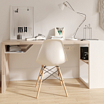 Письменный стол прямоугольный с полочкой под столешницей EcoComb варинант исполнения - 4 | Loft Concept в Рязани