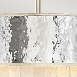 Люстра круглая с подвесками из текстурированного стекла молочного цвета Hinkley варинант исполнения - 6 | Loft Concept в Рязани