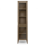 Витрина стеклянная правая 1-дверная с ящиком и 5-ю полками Harper Line варинант исполнения - 1 | Loft Concept в Рязани