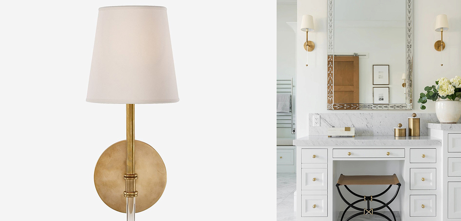 Бра Natale Sconce Brass Бра Natale Sconce Brass - Loft-Concept в Рязани