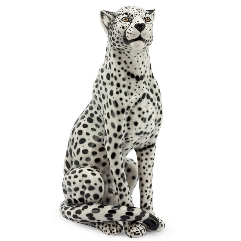 Аксессуар Гепард Abhika CHEETAH black and white Черно-белый Аксессуар Гепард Abhika CHEETAH black and white Черно-белый в Рязани | Loft Concept