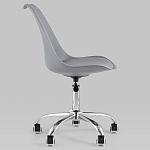 Офисный стул на металлическом основании EGGERY Grey варинант исполнения - 2 | Loft Concept в Рязани