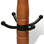 Вешалка напольная деревянная с черными металлическими крючками Noble Branches варинант исполнения - 3 | Loft Concept в Рязани