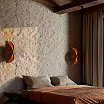 Бра плетеное из ротанга Chainmail варинант исполнения - 2 | Loft Concept в Рязани