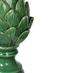 Статуэтка в виде артишока из зелёной керамики с глянцевыми лепестками Artichoke Decor  варинант исполнения - 1 | Loft Concept в Рязани