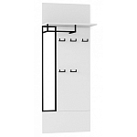 Вешалка настенная белая Strict Lines варинант исполнения - 1 | Loft Concept в Рязани