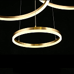 Люстра подвесная светодиодная Jewelry Ring варинант исполнения - 3 | Loft Concept в Рязани