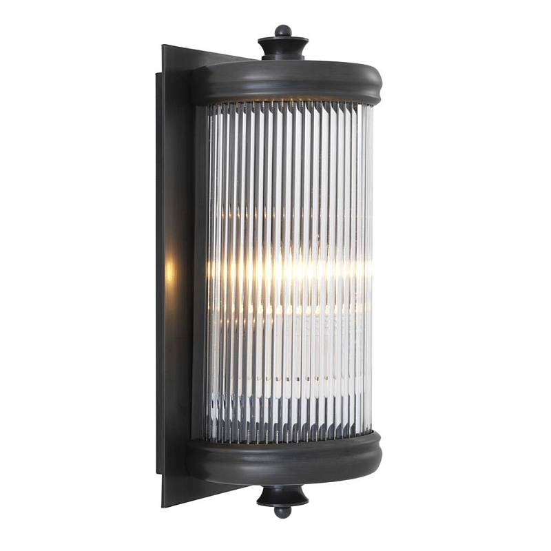 Бра Wall Lamp Glorious S Bronze Темная бронза Прозрачное Стекло Бра Wall Lamp Glorious S Bronze Темная бронза Прозрачное Стекло в Рязани | Loft Concept