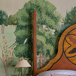 Обои ручная роспись Dandaka Glades Original colourway on painted Xuan paper варинант исполнения - 4 | Loft Concept в Рязани