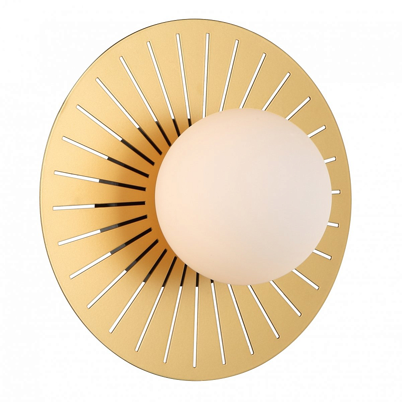 Бра Balls & Discs Белый Золотой Черный Бра Balls & Discs Белый Золотой Черный в Рязани | Loft Concept